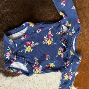 Carter's Blue Floral One Piece